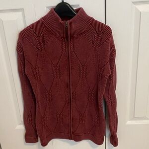 Women's Burgundy Sweater